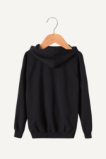 Kapüşonlu Erkek Çocuk Fermuarlı Okul Hırkası - Görsel 5