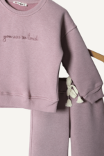 You Are So Loved Yazılı Kız Çocuk Eşofman Takımı - Görsel 9