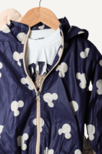 Sevimli Mous Desenli Kapüşonlu 3'lü Kız Bebek Takımı - Görsel 5