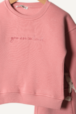 You Are So Loved Yazılı Kız Çocuk Eşofman Takımı - Görsel 19