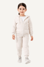 Sevimli Ayıcık Detaylı Kapüşonlu Kız Çocuk Eşofman Takımı - Görsel 13