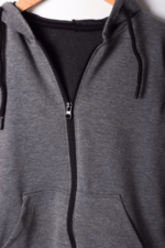 Kapüşonlu Erkek Çocuk Fermuarlı Okul Hırkası - Görsel 9