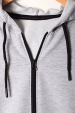 Kapüşonlu Erkek Çocuk Fermuarlı Okul Hırkası - Görsel 14