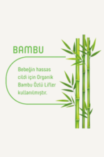 Pure Baby Organik Bambu Islak Havlu 60 Yaprak - Görsel 2