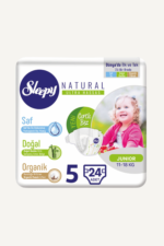 Sleepy Natural Bebek Bezi 5 Numara Junior 24 Adet