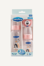 Baby Time 3'lü PP Plastik Biberon Seti BT209 - Görsel 3