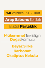 Sleepy Easy Clean Arap Sabunu Katkılı Yüzey Temizlik Havlusu 100 Yaprak - Görsel 3