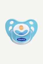 Babytime Damaklı Mat Emzik BT130 Mavi
