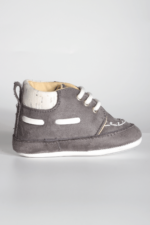 Papulin Baby El Dikişi Detaylı Erkek Bebek İlk Adım Ayakkabısı