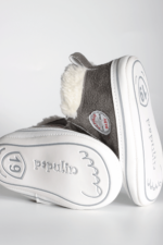 Papulin Baby Bağçıklı İçi Peluşlu Erkek Bebek Ayakkabı - Görsel 3