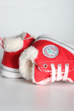 Papulin Baby Bağçıklı İçi Peluşlu Kız Bebek Ayakkabısı - Görsel 8