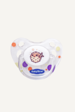 Babytime Damaklı Şeffaf Desenli Emzik BT135 6-18 Ay
