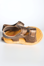 Papulin Parlak Detaylı Çırtlı Kız Bebek Sandalet - Görsel 3