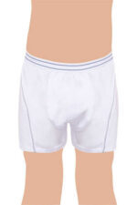 Tutku Çocuk Elastan Boxer 6'lı Paket Beyaz - Görsel 3