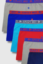 Tutku Çocuk Elastan Baskılı Boxer 12li Paket - Görsel 4