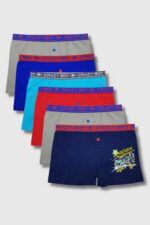 Tutku Çocuk Elastan Baskılı Boxer 12li Paket - Görsel 5