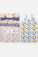 Tutku Çocuk Elastan Emprime Atlet 6'lı Paket