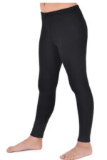Tutku Kız Termal Tayt Siyah