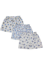 Sedef Çocuk Emprime Desenli Boxer 12'li Paket - Görsel 2