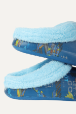 İçi Pelüşlü Erkek Çocuk Kışlık Ev Terliği - Görsel 3