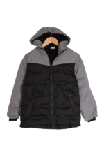 Çift Renkli Erkek Çocuk Mont - Görsel 3