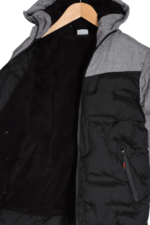 Çift Renkli Erkek Çocuk Mont - Görsel 4