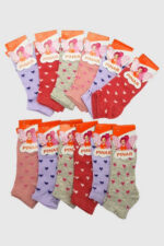 Pınar Kız Çocuk Patik 12'li Paket - Görsel 2