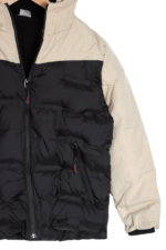 Çift Renkli Erkek Çocuk Mont - Görsel 7