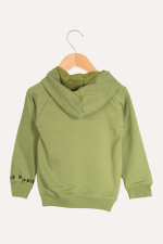 Friends Baskılı Kapüşonlu Kız Çocuk Sweatshirt - Görsel 3