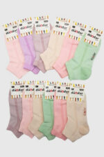 Dündar Kız Çocuk Lİkra Patik 12'li