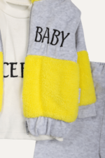 Nice Baby Yazılı Pelüş Bebek Üçlü Takım - Görsel 4