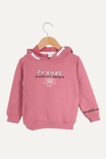 Friends Baskılı Kapüşonlu Kız Çocuk Sweatshirt - Görsel 5