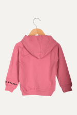 Friends Baskılı Kapüşonlu Kız Çocuk Sweatshirt - Görsel 8