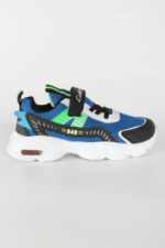 Canlı Renk Desenli Erkek Çocuk Spor Ayakkabı