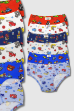 Gümüş Çocuk Likralı Desenli Kom 12li