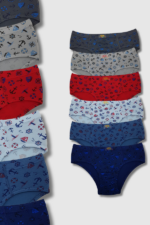 Gümüş Çocuk Likralı Desenli Kom 12li - Görsel 3