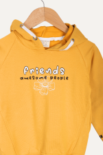 Friends Baskılı Kapüşonlu Kız Çocuk Sweatshirt - Görsel 10