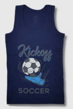 Gümüş Erkek Çocuk Baskılı Atlet 6'lı Paket - Görsel 2