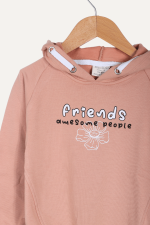 Friends Baskılı Kapüşonlu Kız Çocuk Sweatshirt - Görsel 14