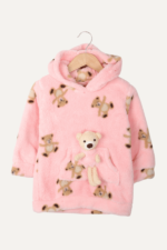 Cep Ayıcık Oyuncaklı Pelüş Kız Çocuk Sweatshirt - Görsel 8