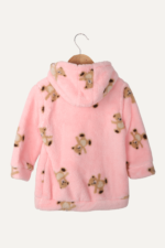 Cep Ayıcık Oyuncaklı Pelüş Kız Çocuk Sweatshirt - Görsel 9