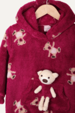 Cep Ayıcık Oyuncaklı Pelüş Kız Çocuk Sweatshirt - Görsel 7