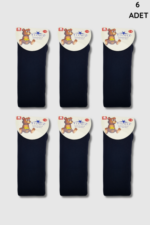 Yıldız Çocuk Havlu Külotlu 6lı Siyah