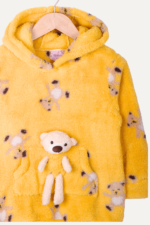 Cep Ayıcık Oyuncaklı Pelüş Kız Çocuk Sweatshirt - Görsel 12