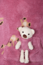 Cep Ayıcık Oyuncaklı Pelüş Kız Çocuk Sweatshirt - Görsel 4