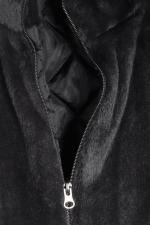 Fermuarlı Dik Yaka Yumuşak Peluşlu Kız Çocuk Yelek - Görsel 3