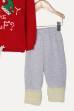 What the Elf? Yazılı Noel Bebek İkili Takım - Görsel 6