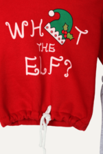 What the Elf? Yazılı Noel Bebek İkili Takım - Görsel 5