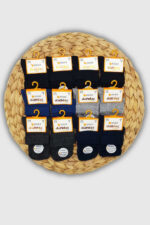 Dündar Çocuk Konç Patik 12'li Paket Karışık Renk - Görsel 2