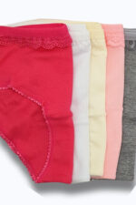 Tutku Kız İncebel Pınar Bikini 12'li Paket Karışık Renk - Görsel 2